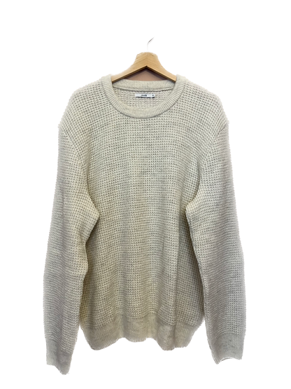 PULL GROSSE MAILLES ECRU