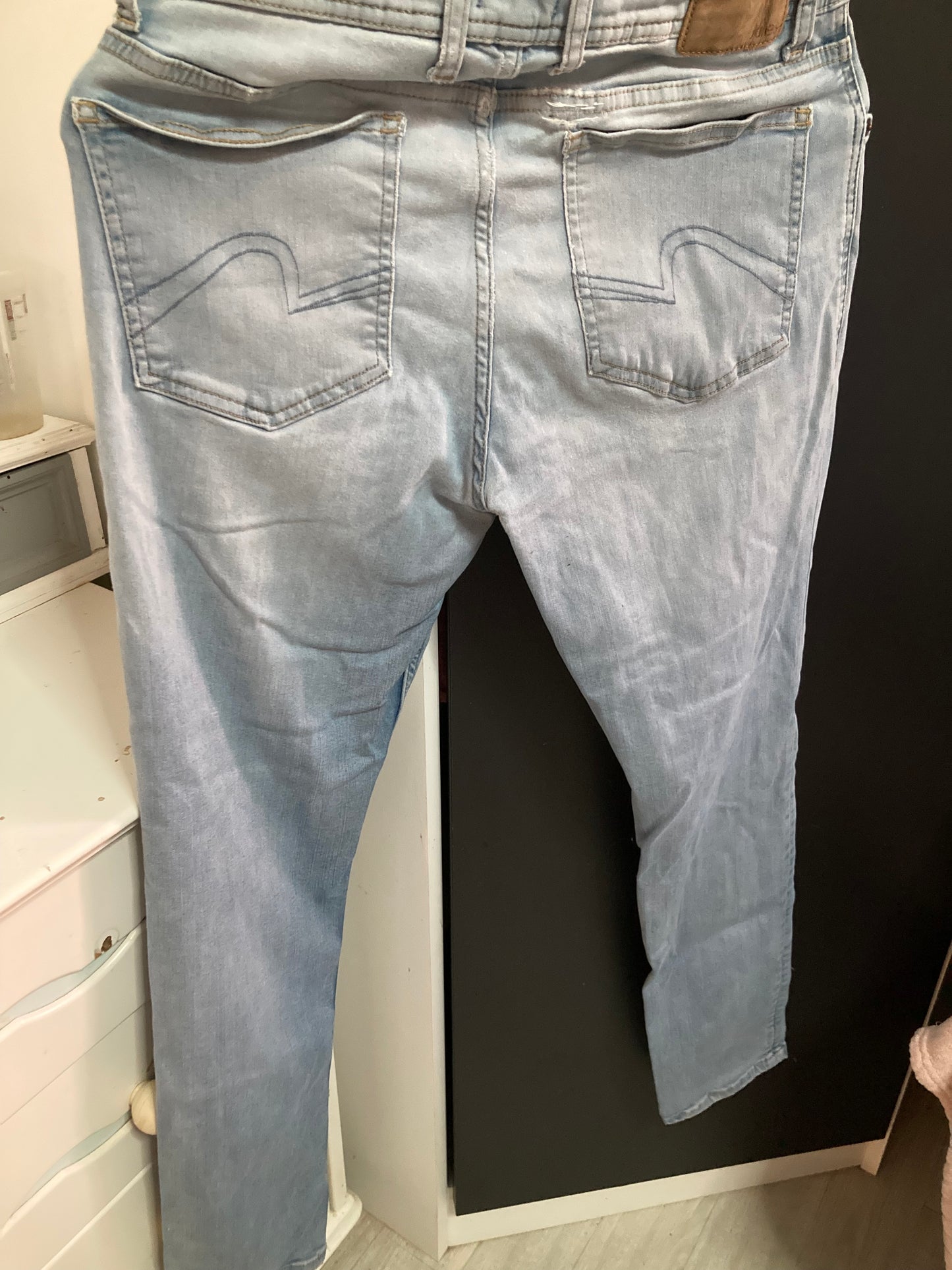 Jean slim #Tom urbanflex 4 longueurs ble