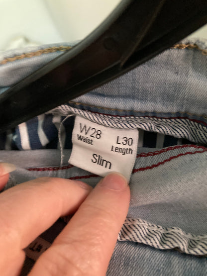 Jean slim #Tom urbanflex 4 longueurs ble