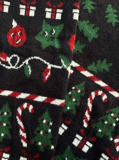Pull de noël lumineux adulte