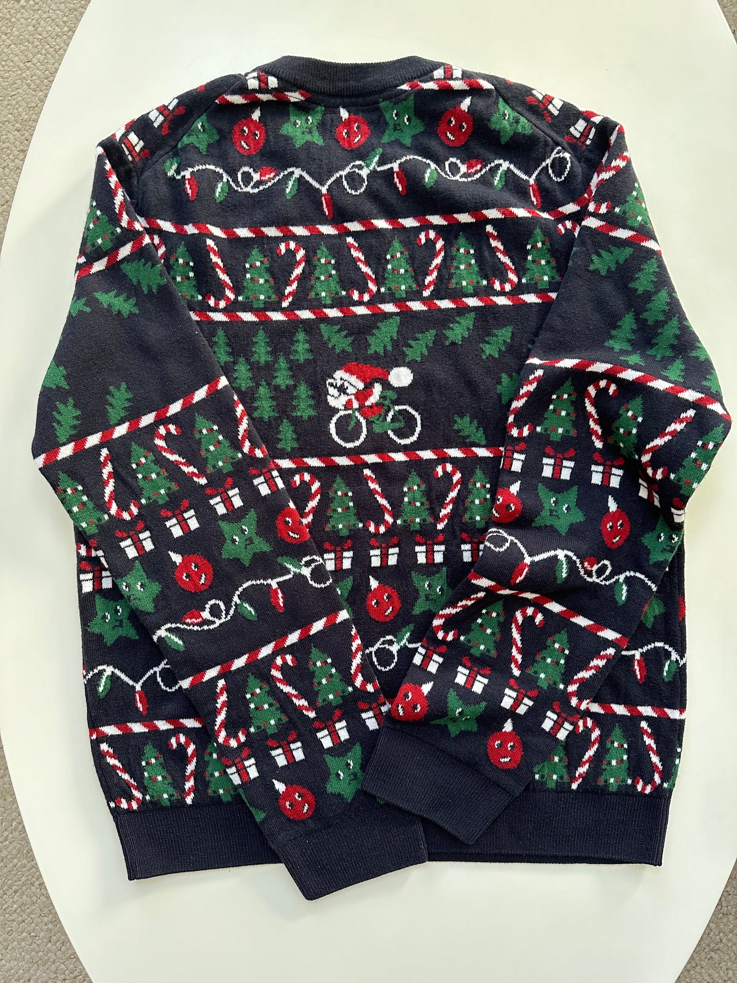 Pull de noël lumineux adulte
