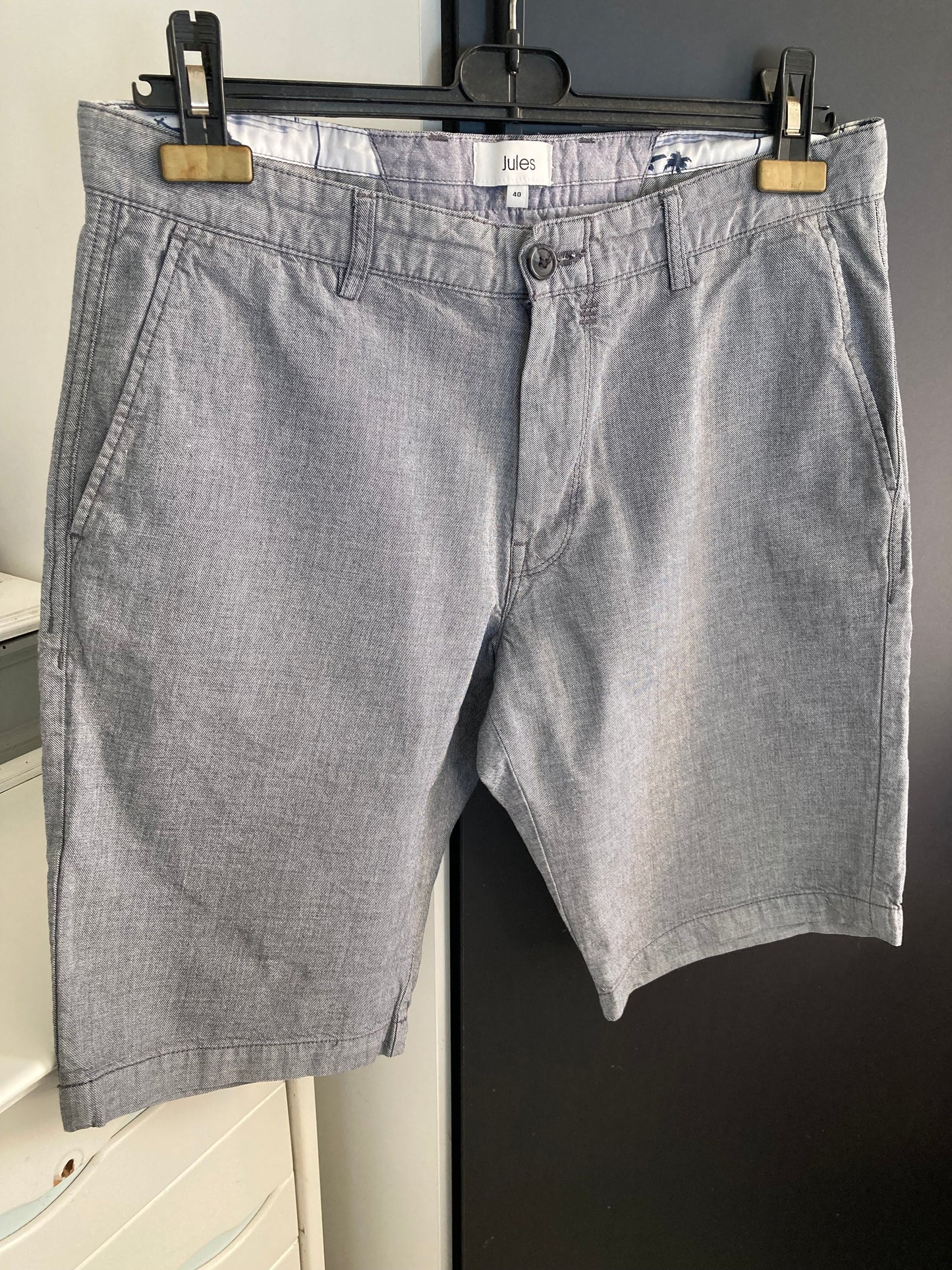 Bermuda chino basique structuré