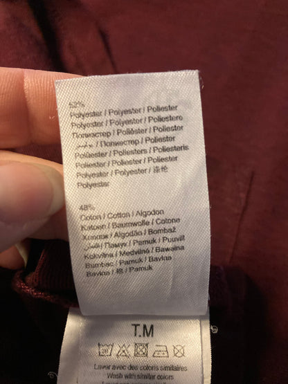Tee shirt col rond micro rayé