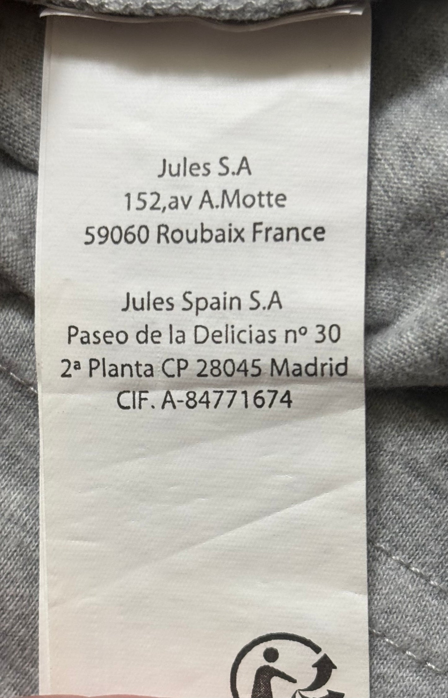 Tee shirt col rond imprimé AC DC