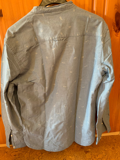 Chemise Chambray Imprimé Regular