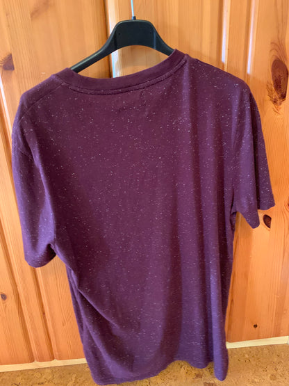 Tee shirt col rond imprimé cerf