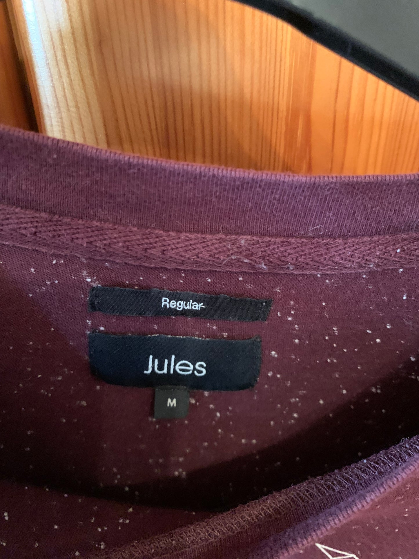 Tee shirt col rond imprimé cerf