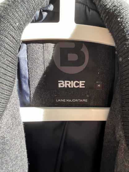 Manteau noir Brice laine