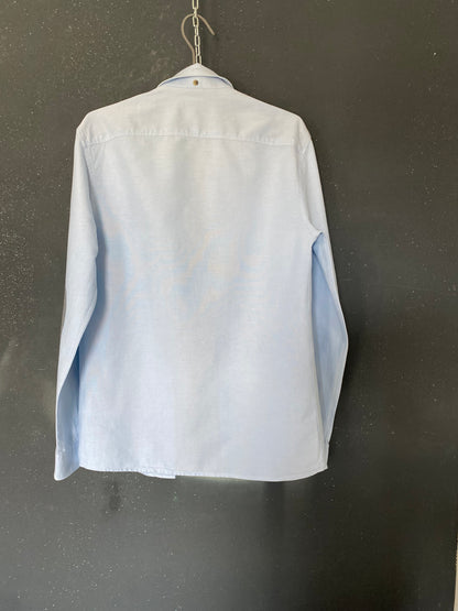 Chemise en coton avec pieces aux coudes