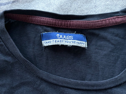 Tee shirt poche poitrine rayée