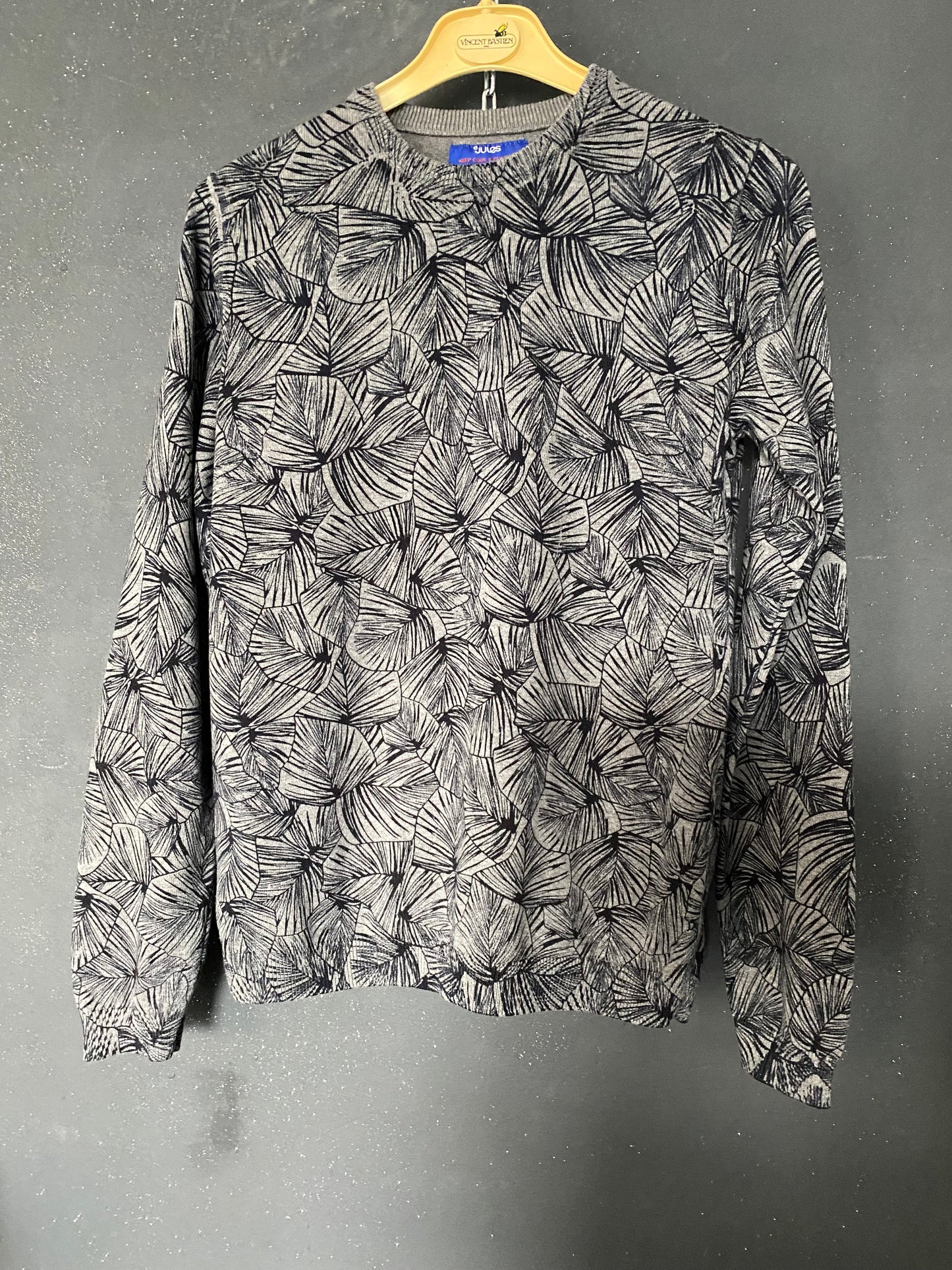 Pull keep cool & playful gris et marine
