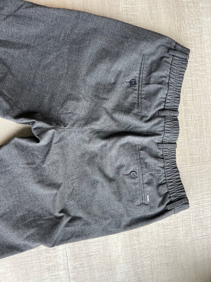 Pantalon slim chino bi stretch taille élastiquée