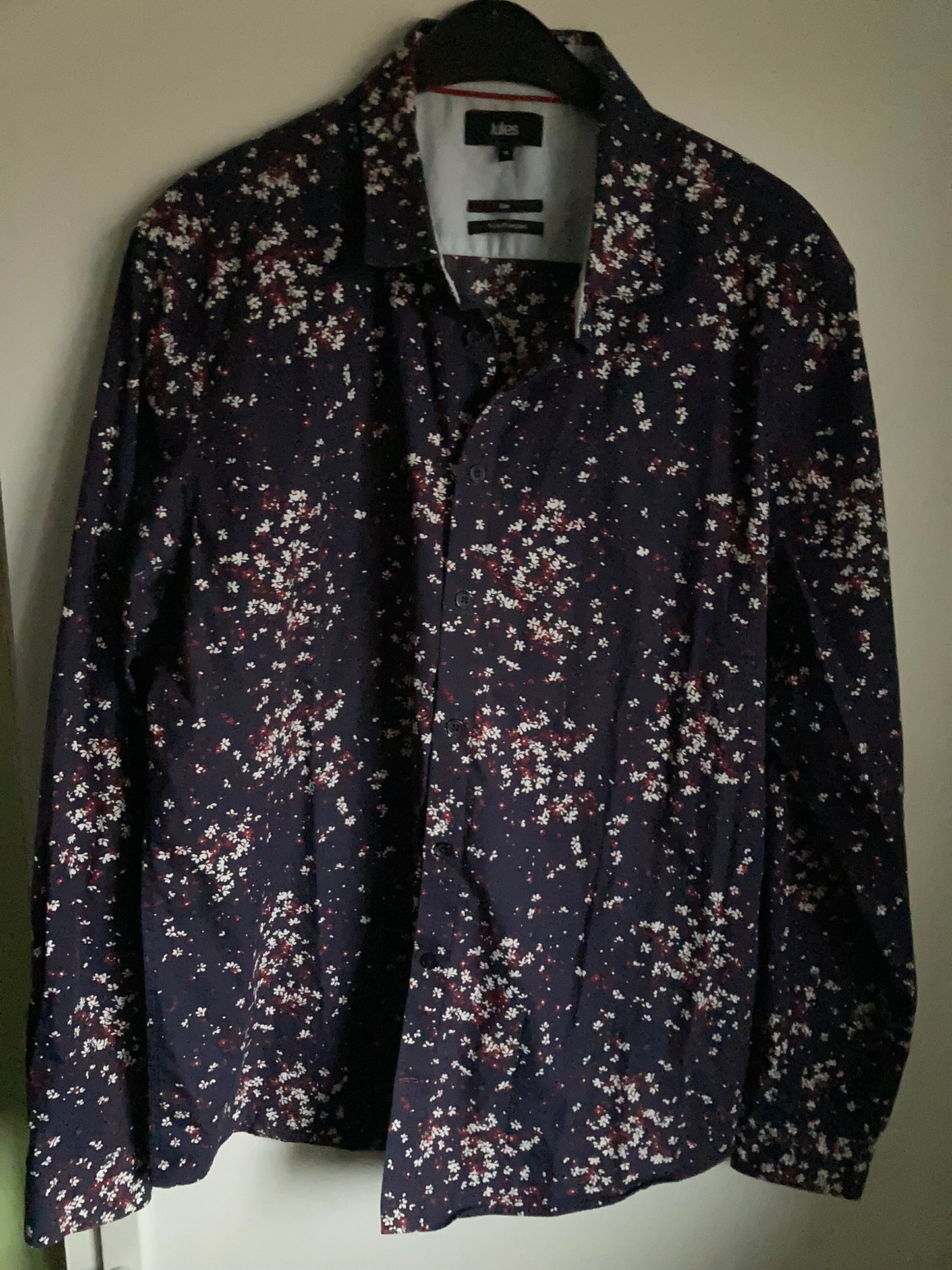 Chemise motif Floral Slim