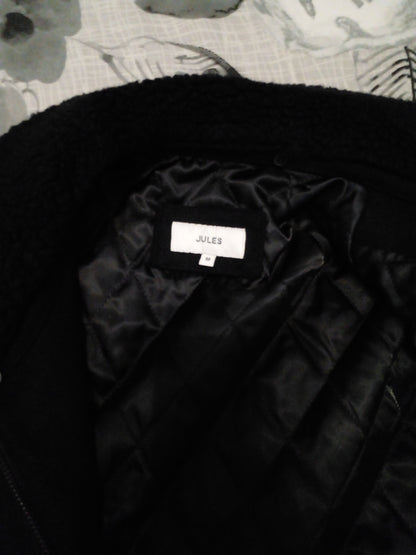 Blouson lainage col en sherpa
