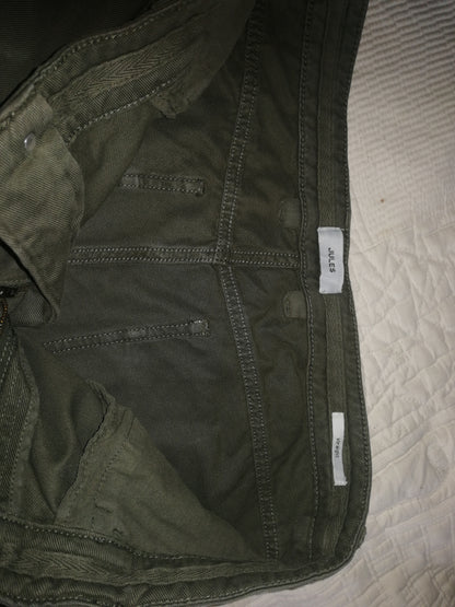 Pantalon coupe regular coton