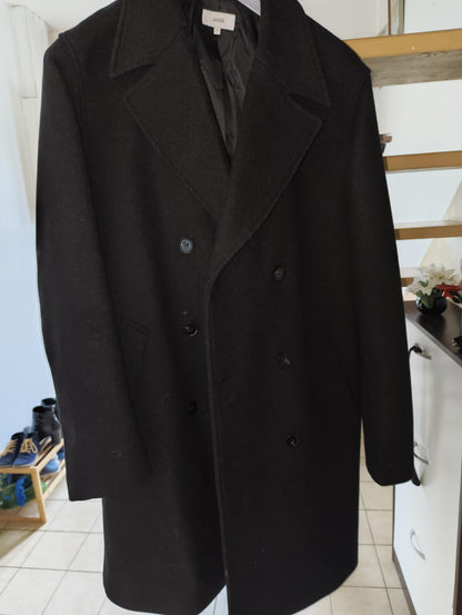 Manteau long boutonnage croisé