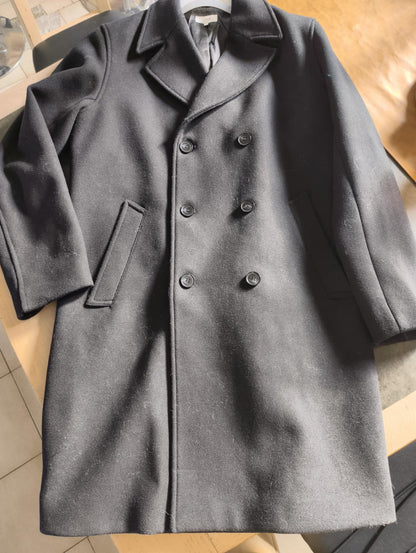 Manteau long boutonnage croisé