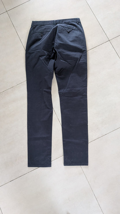 Chino slim satin