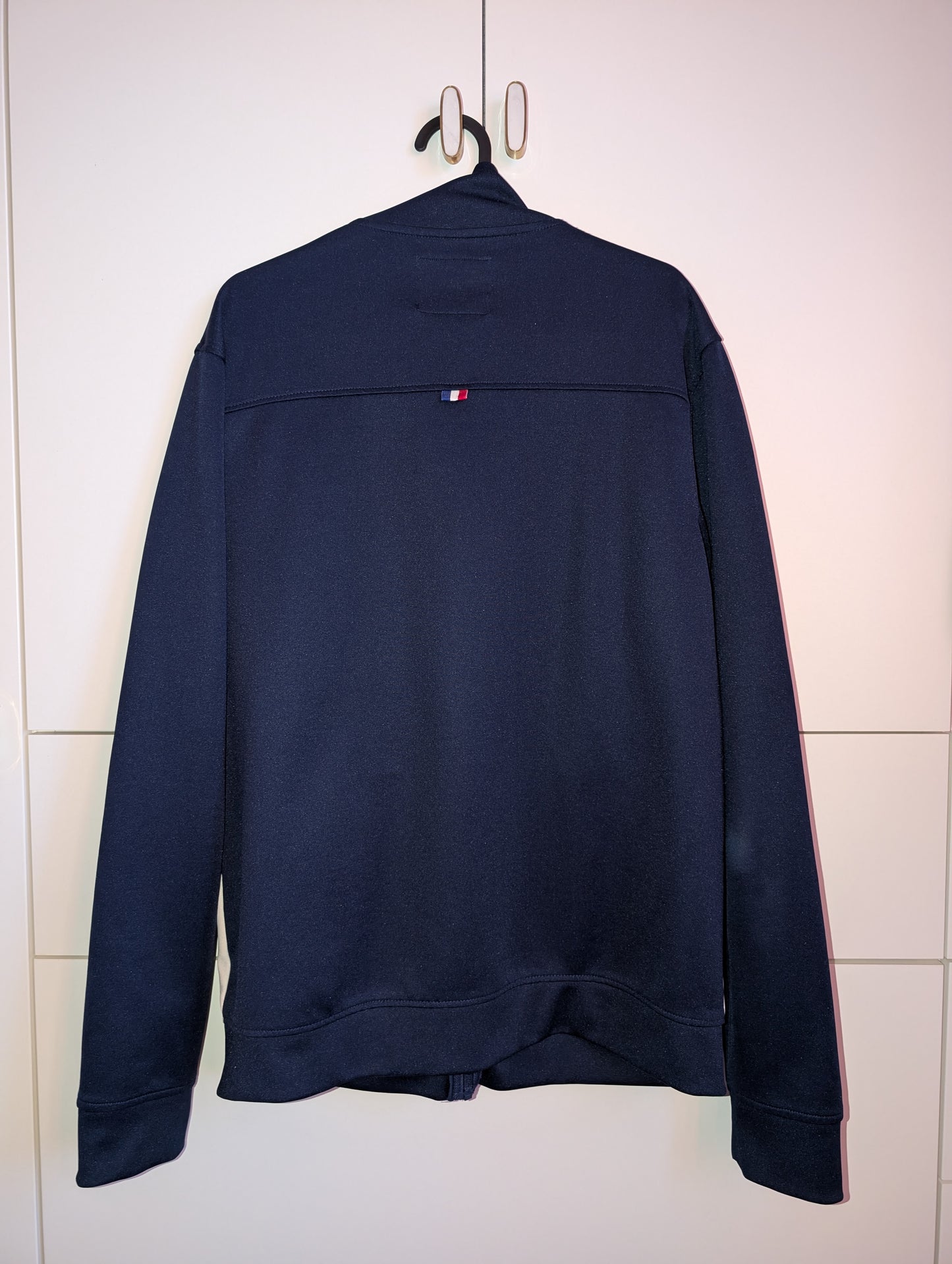 Sweat zippé col montant