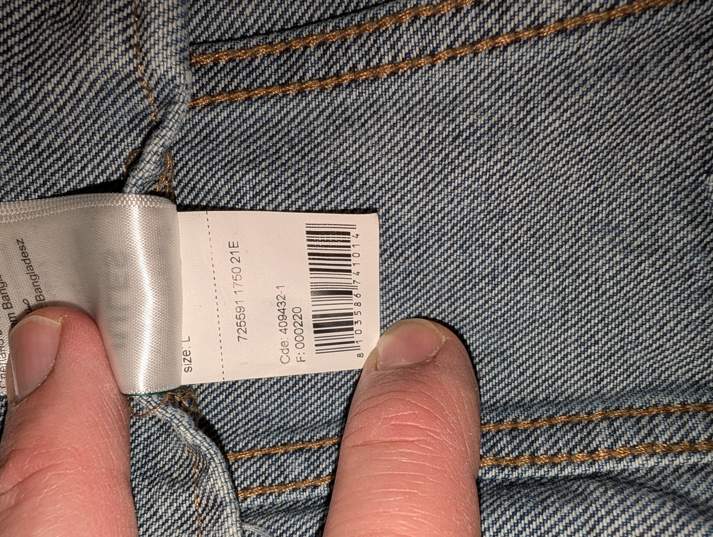 Veste denim