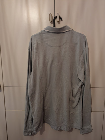 Polo manches longues jacquard