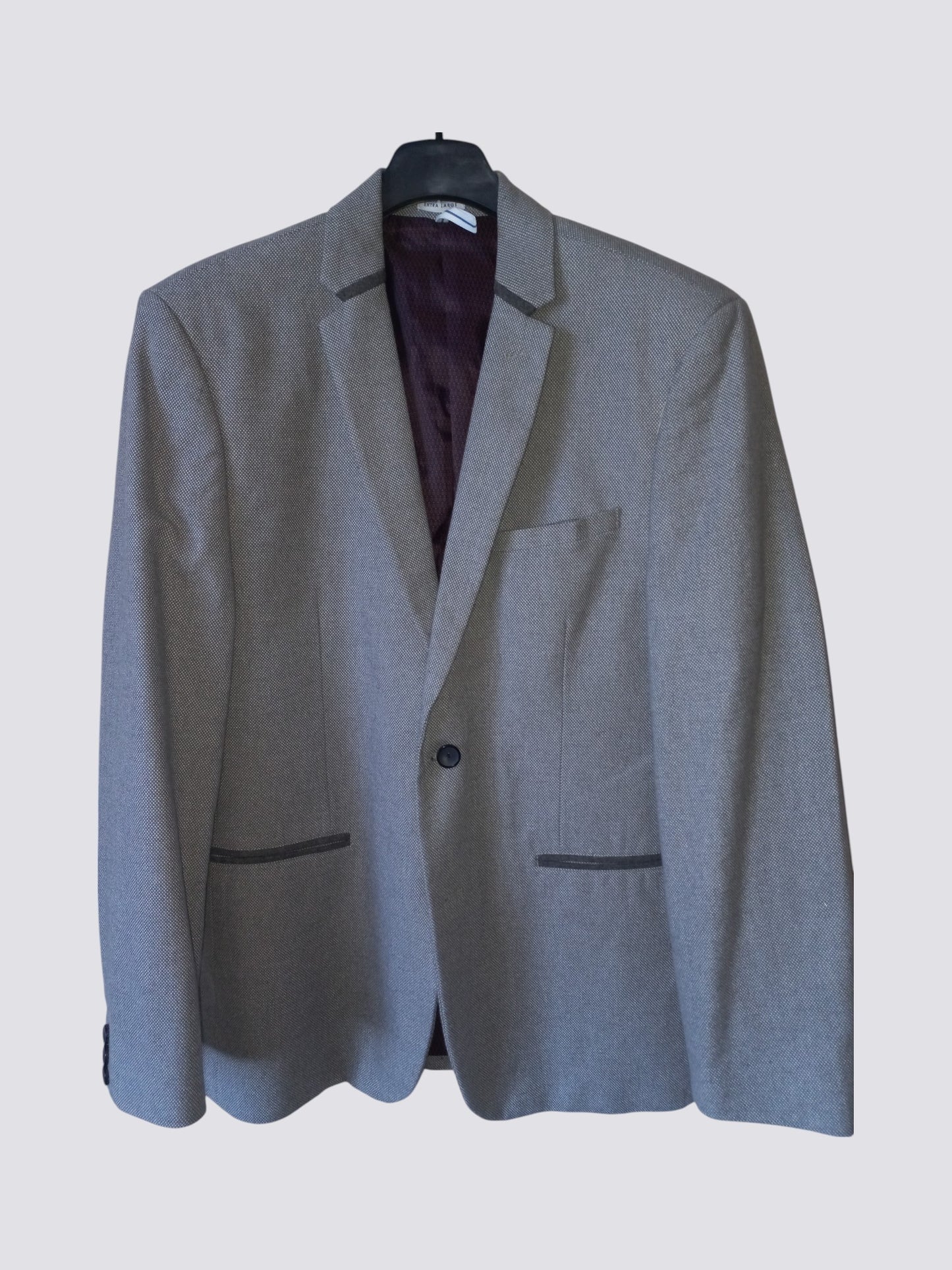 Veste slim coton majoritaire