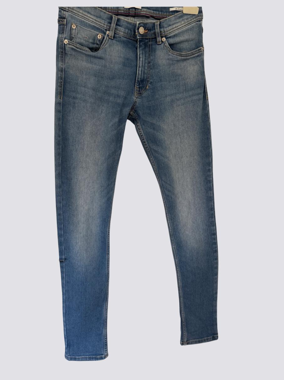 Jean slim chanvre et polyester recyclés