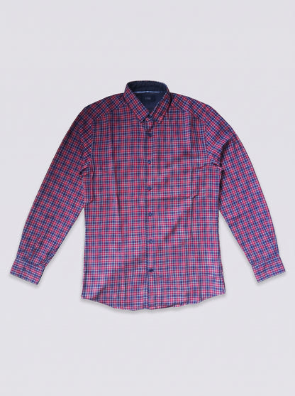 Chemise à Carreaux Slim