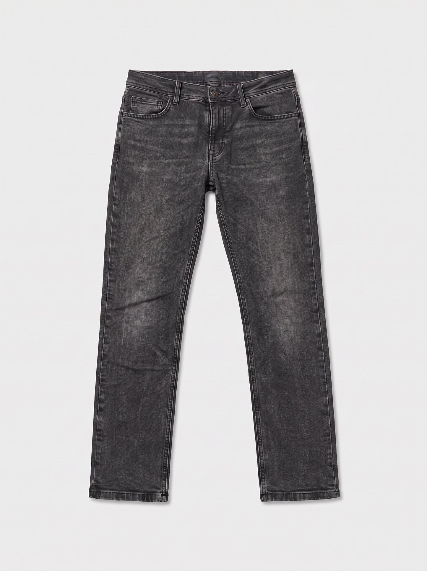 Jean straight 4 longueurs en coton recyclé