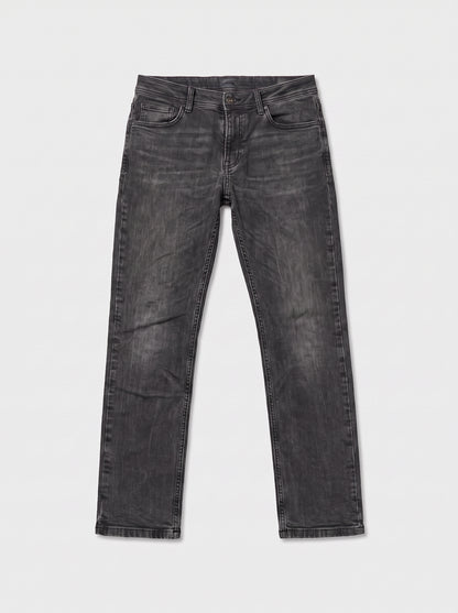 Jean straight 4 longueurs en coton recyclé