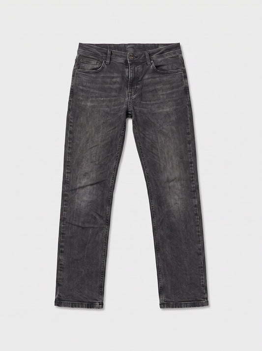 Jean straight 4 longueurs en coton recyclé