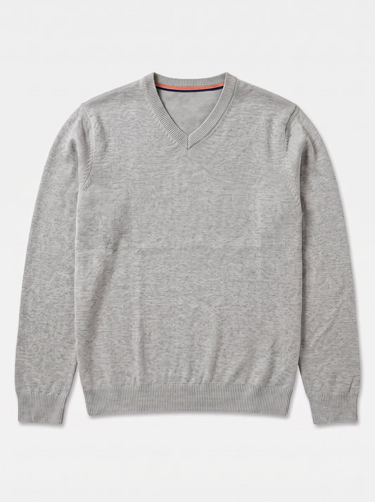 Pull basique col V