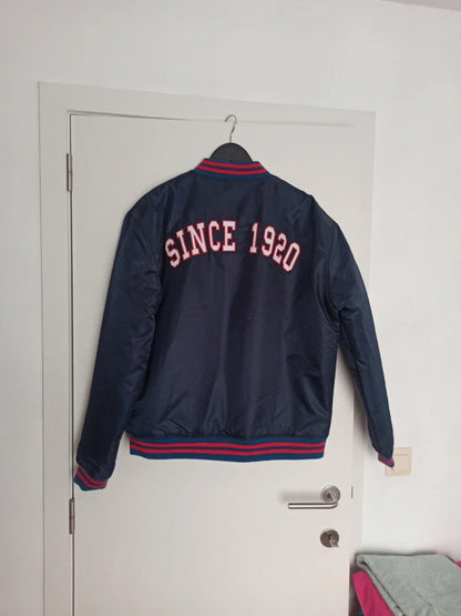 Veste NFL bleue marine & rouge