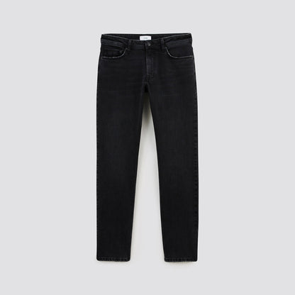 Jean straight 4 longueurs en coton recyclé