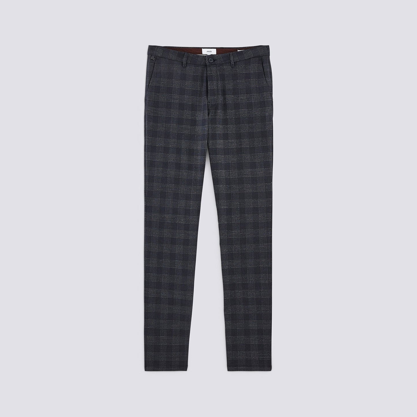 Pantalon chino à carreaux