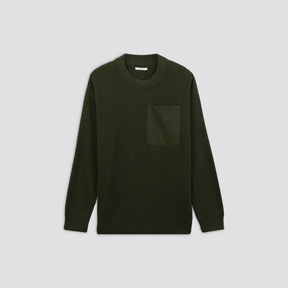 Pull col rond oversize