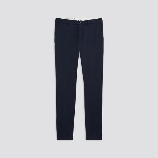 Pantalon chino slim uni