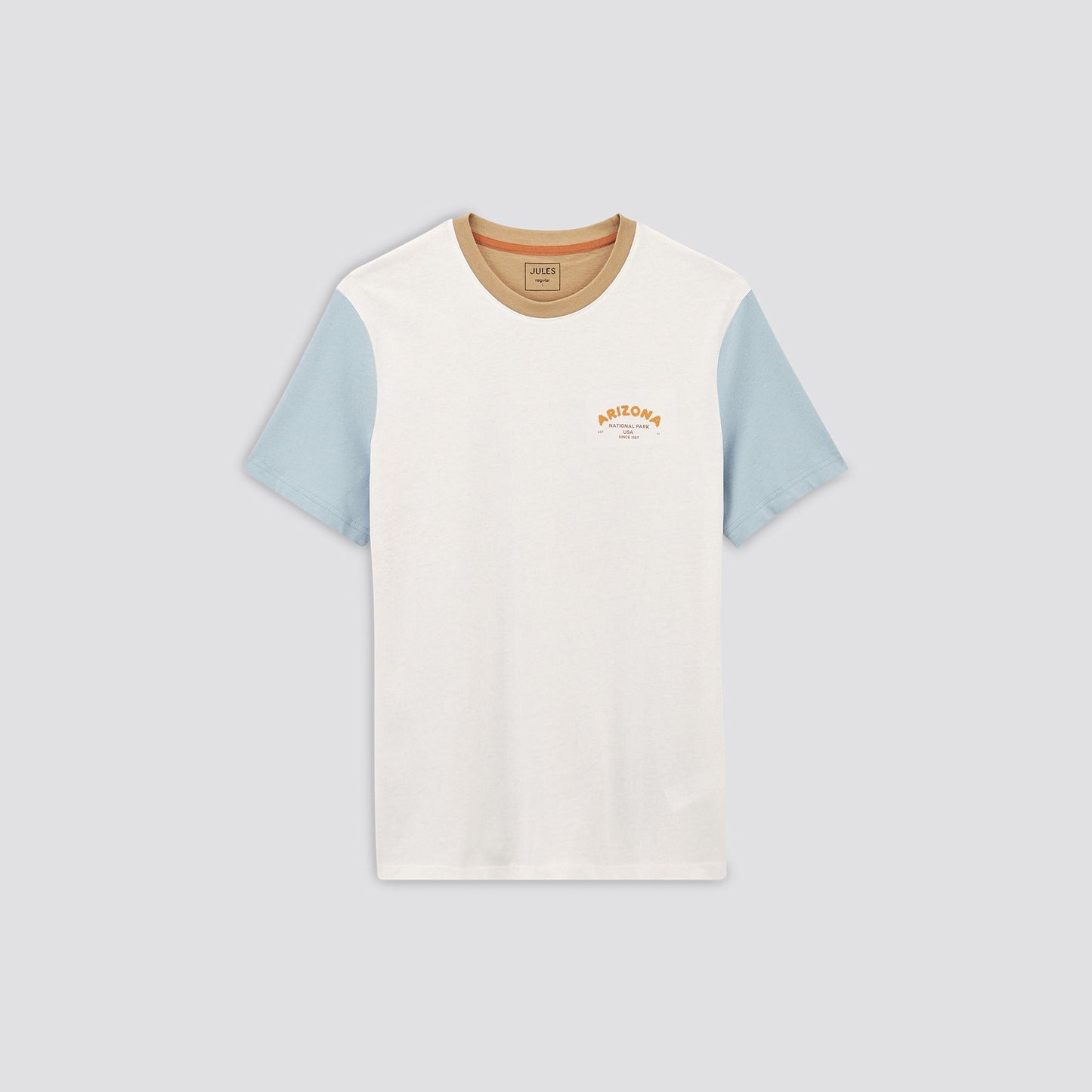Tee shirt colorblock