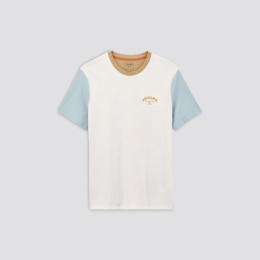Tee shirt colorblock