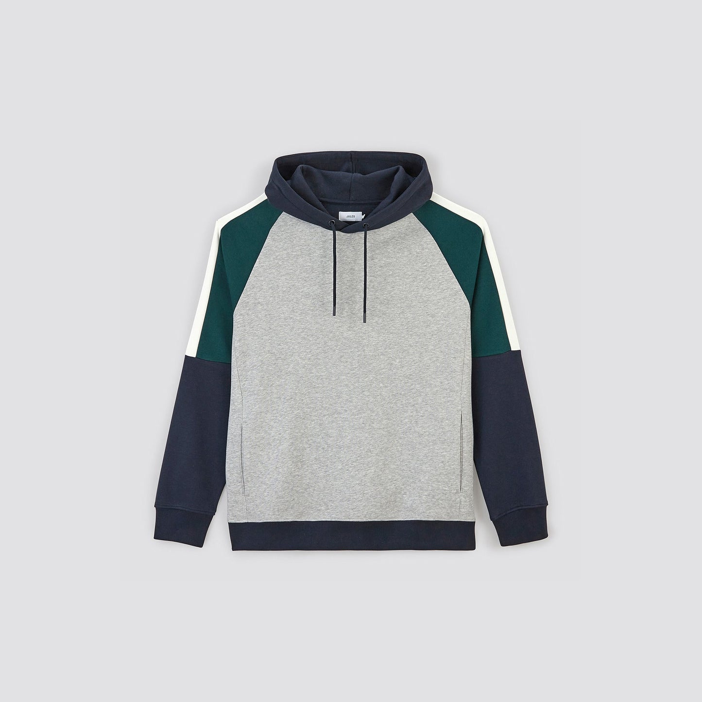 Sweat à capuche colorblock