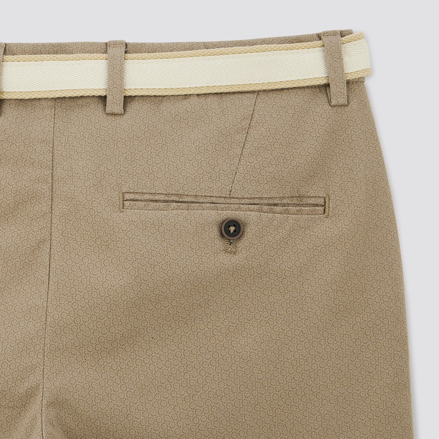 Bermuda chino fantaisie avec ceinture