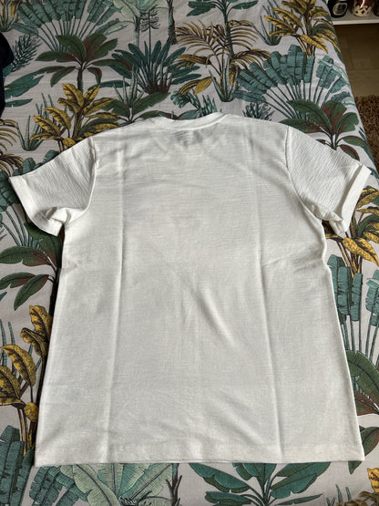 Tee-shirt Écru