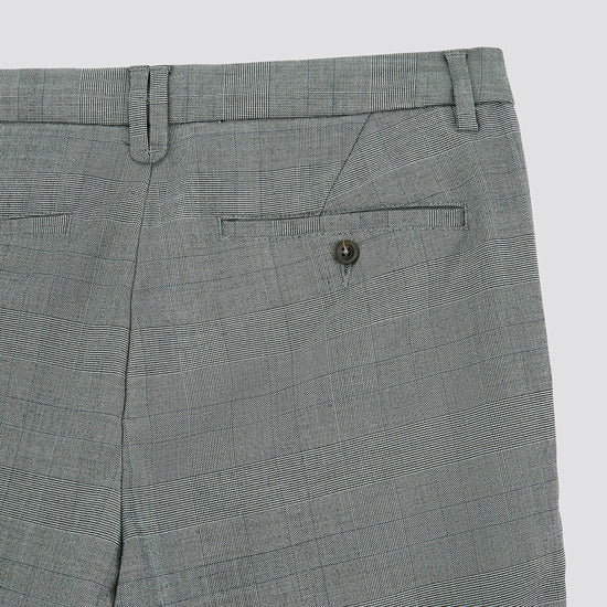 Pantalon chino slim à carreaux