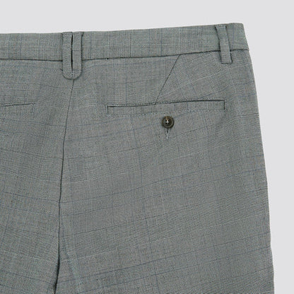 Pantalon chino slim à carreaux