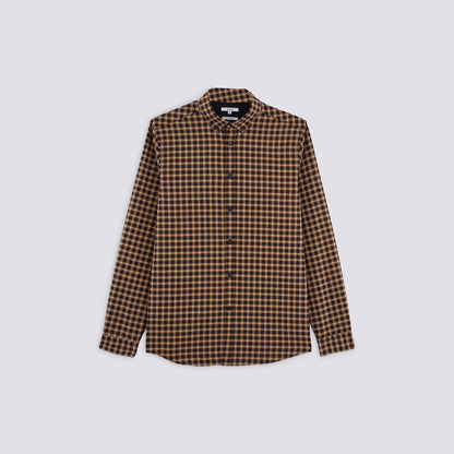 Chemise regular à carreaux