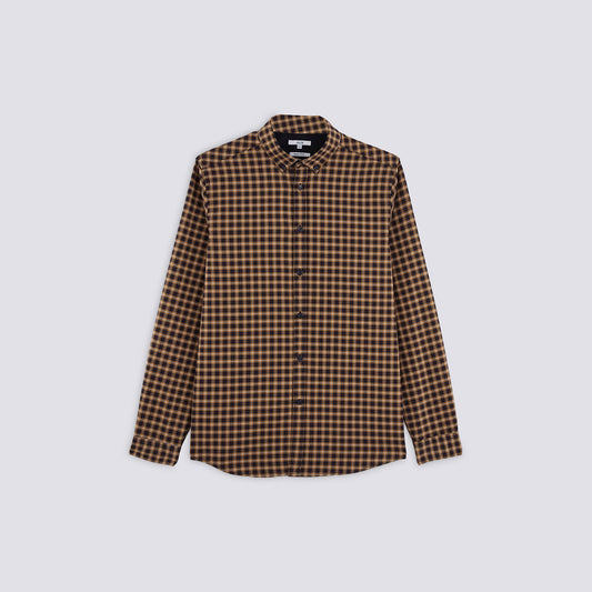 Chemise regular à carreaux