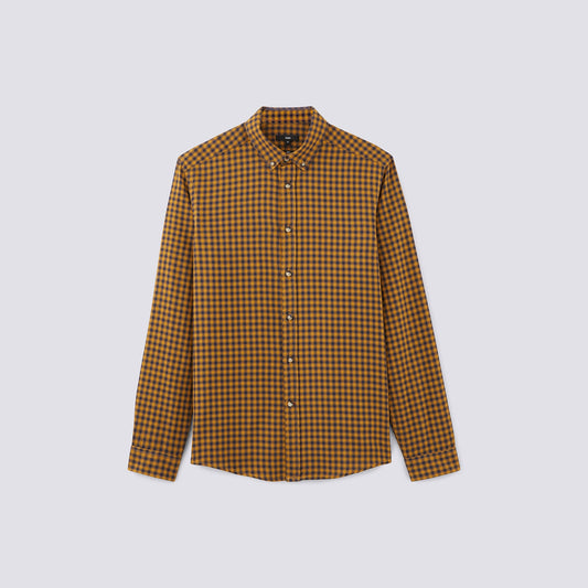 Chemise à carreaux coupe slim