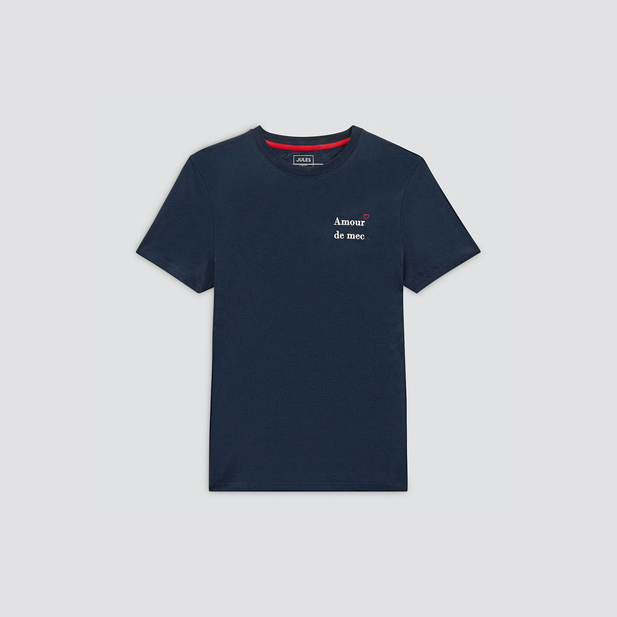 Tee-shirt imprimé poitrine amour de mec