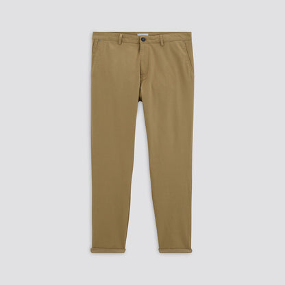 Pantalon chino droit reliefé