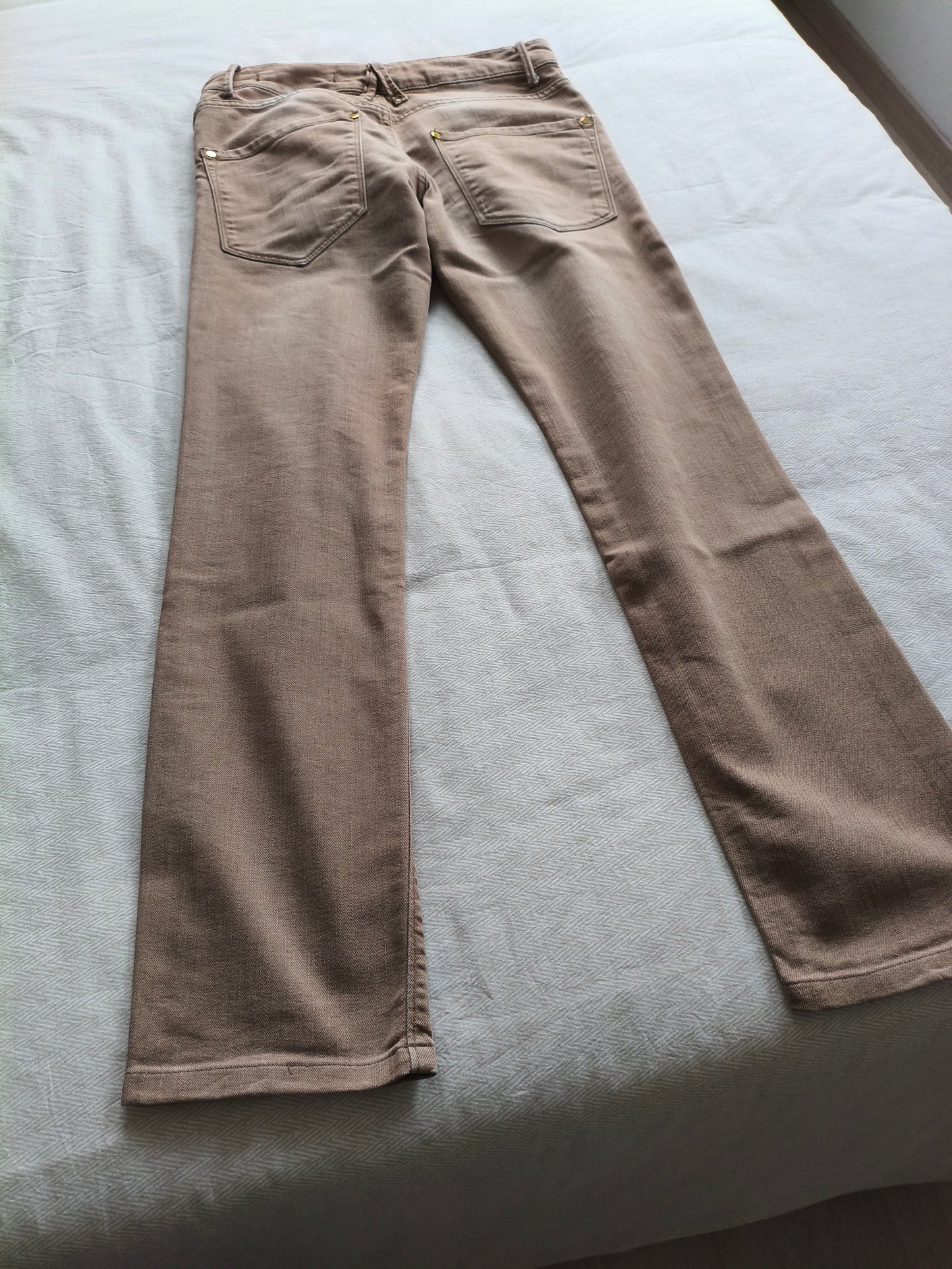 Pantalon Jean beige